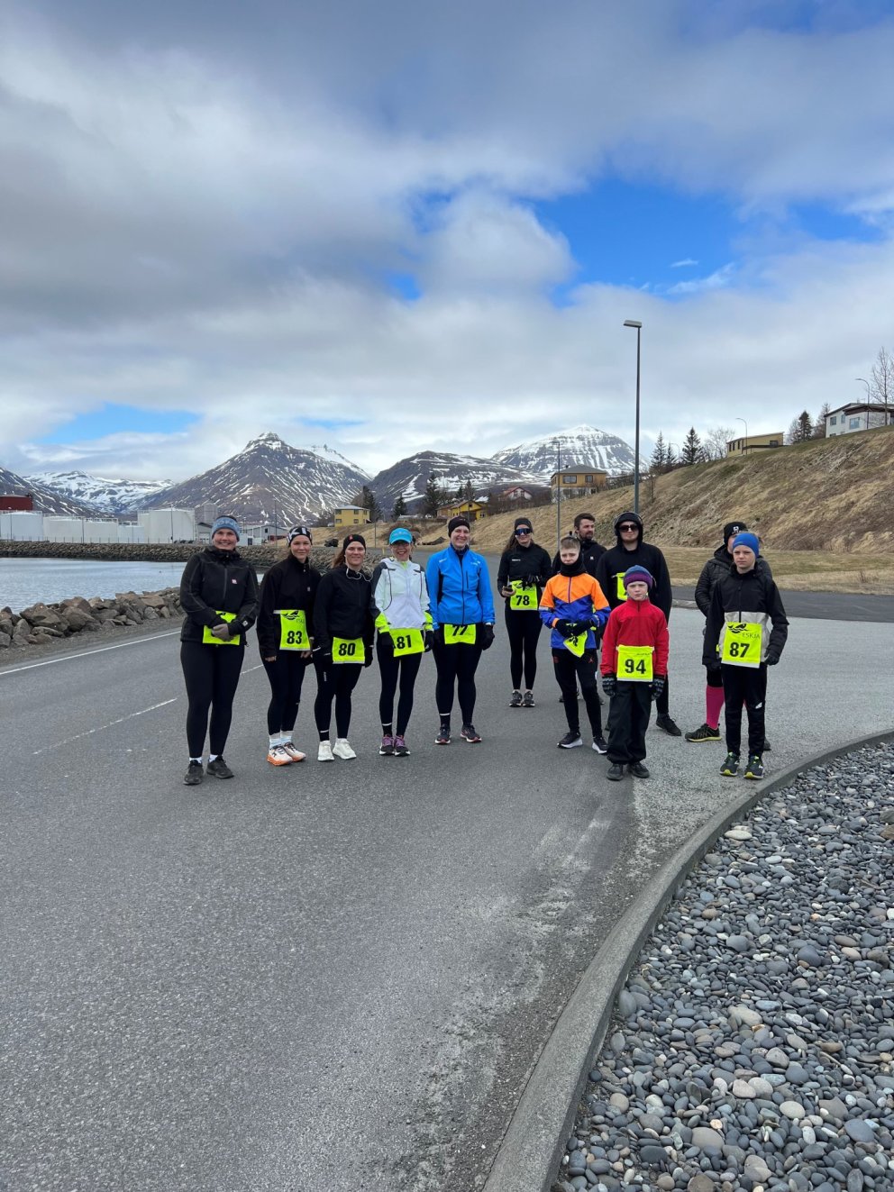 Hluti af þátttakendum 2023
