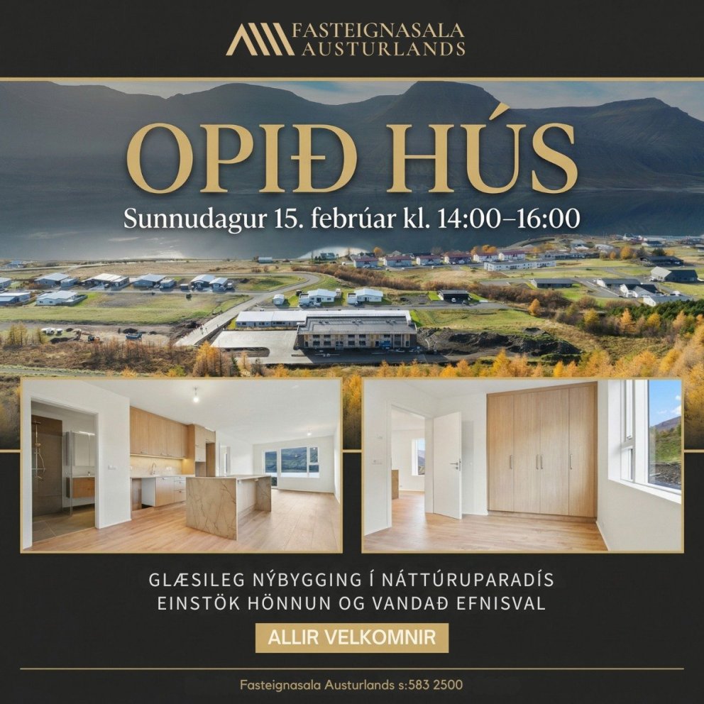 Opið hús, 15. febrúar.