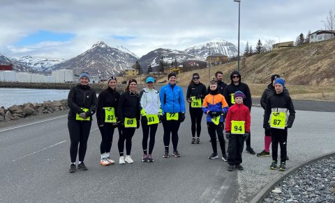 Hluti af þátttakendum 2023