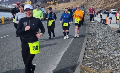 Úrslit 1.maí hlaups Launafls og Krabbameinsfélags Austfjarða